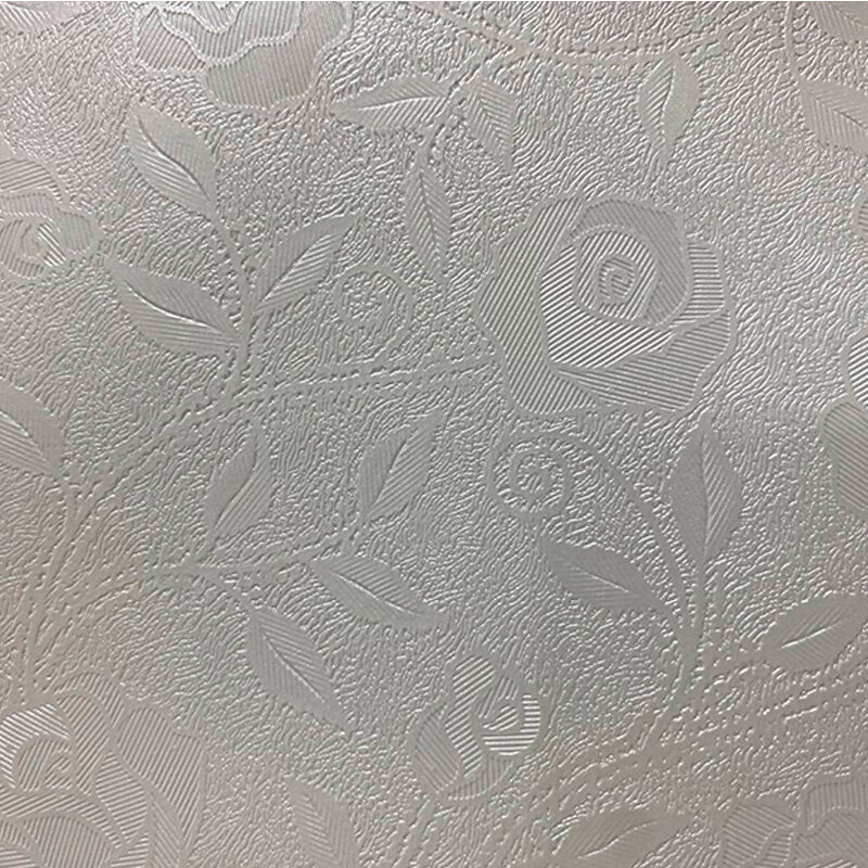 Клеенка на стол Decorama "Белые розы", ПВХ, нетканая основа, 200x140 см