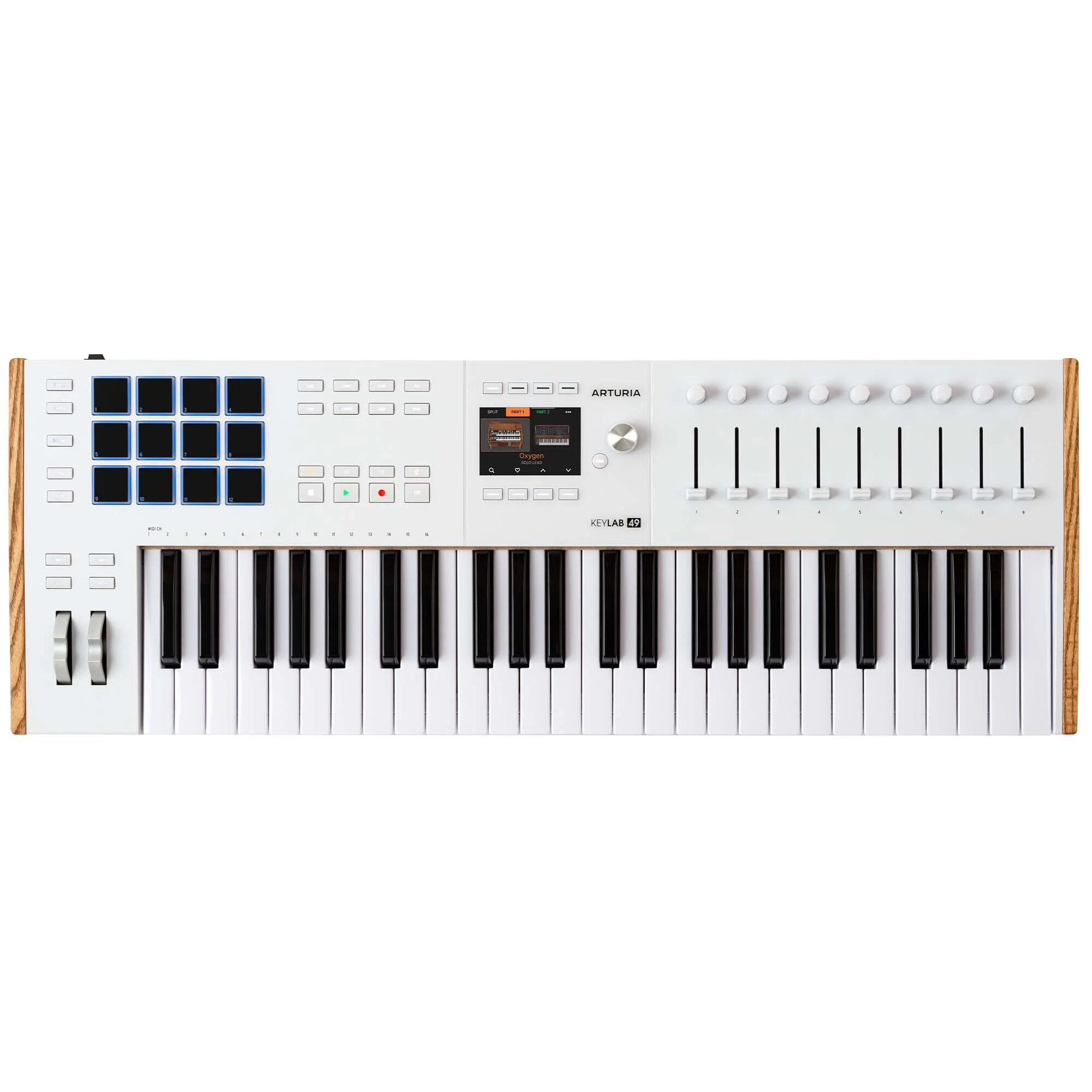MIDI-клавиатура Arturia KeyLab MKIII 49, полувзвешенные клавиши, 49 клавиш