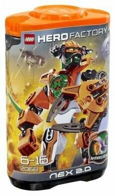 Конструктор LEGO Hero Factiry 2068 Nex 2.0 (Некс 2.0) 2011 год