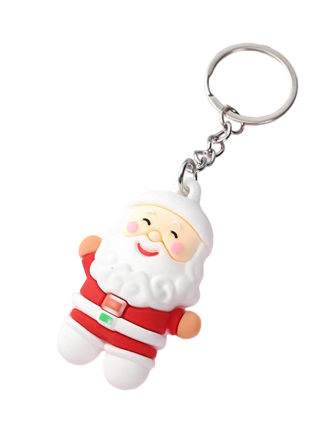 Брелок "Новый год" отличный подарок, силиконовый, новогодний, 1 шт