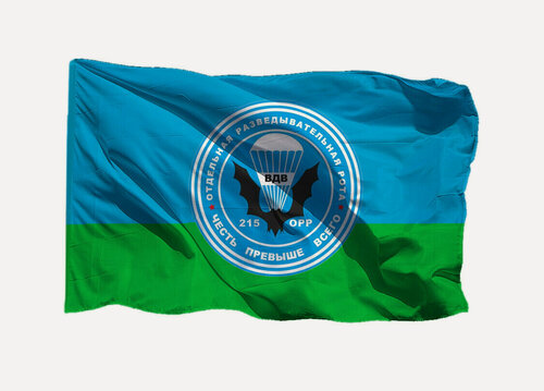 Изображение товара Флаг 215 ОРР ВДВ на сетке, 70х105 см - для уличного флагштока