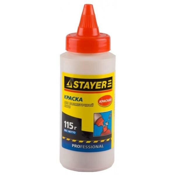 Краска для разметочной нити, STAYER 2-06401-2_z01, красная, 115 г