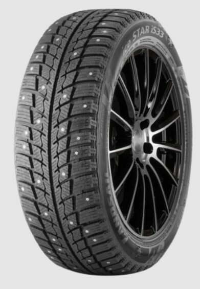 Шина зимняя шипованная Landsail 205/55/16 T 91 ice STAR iS33 Ш. для легковых автомобилей 6921109013729 — фото 1