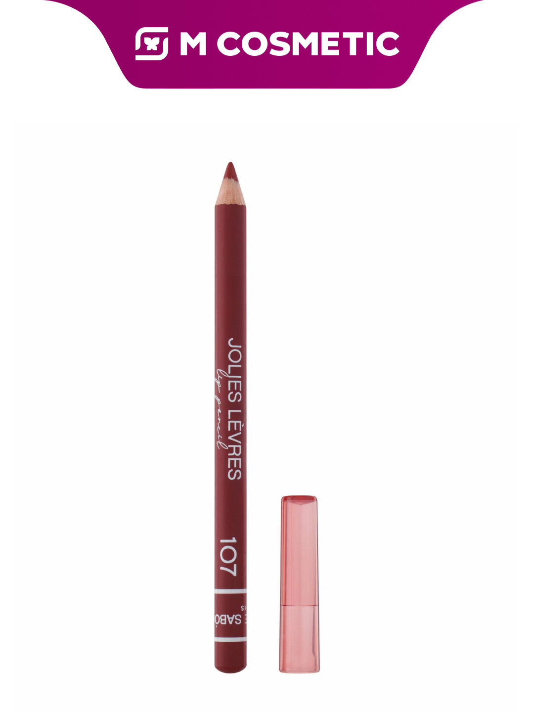 VIVIENNE SABO Карандаш для губ нюд Jolies Levres тон 107 теплый розовый