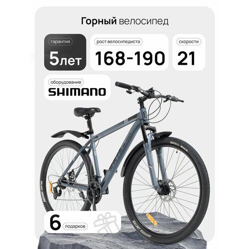 Велосипед Skill Bike 3051, горный, 21 скорость, сталь, 29