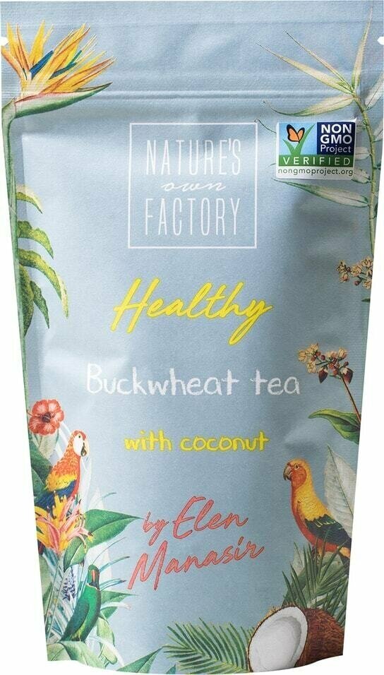 Напиток чайный Natures Own Factory Гречишный с кокосом 100г - фото №11