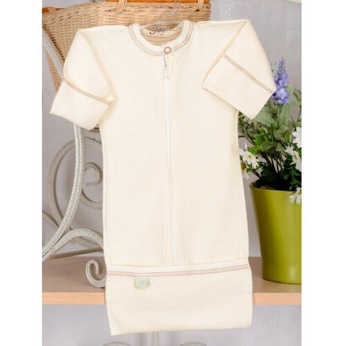 Интерлок для маловесных детей ЭкрюБежевая отделка 370₽