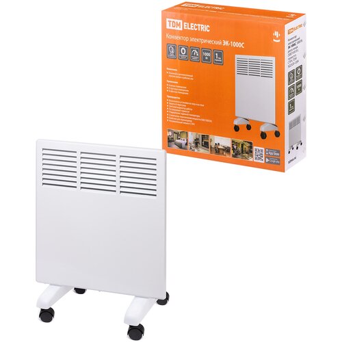 Конвектор электрический ЭК-1000С 1000 Вт регул мощн 5001000 Вт термостат стич TDM 389000₽