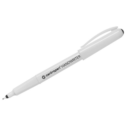 Ручка капиллярная Centropen Handwriter 4651 черная, 0,5мм, трехгранная, 10 шт.