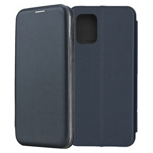 Чехол-книжка Fashion Case для Xiaomi Mi 10 Lite темно-синий fashion anti knock soft case for xiaomi mi 8 pro case for xiaomi mi 8 lite youth phone case cover