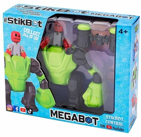 Stikbot - Фигурка "Мегабот Нокаут" 1 шт