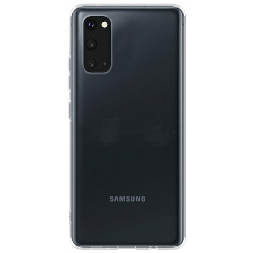 фото Чехол deppa gel case basic для samsung galaxy s20, прозрачный