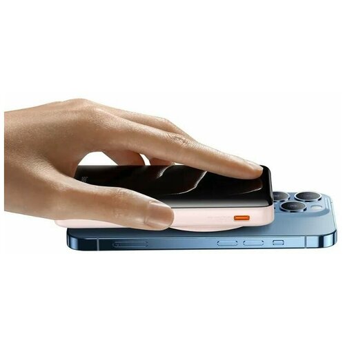 Магнитный кронштейн Baseus 10000 мАч 20 Вт Розовый Внешний аккумулятор 529000₽