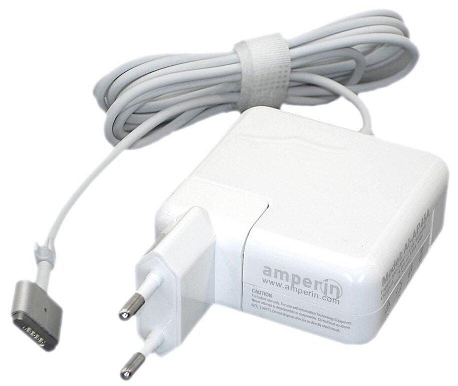 Блок питания (сетевой адаптер) Amperin AI-AP45A для ноутбуков Apple MacBook 45W 14.85V 3.05A MAGSAFE 2