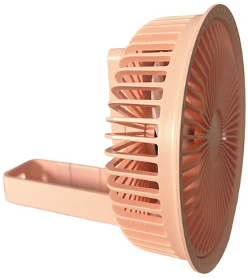 ТехноИмперия / настольный вентилатор на аккумуляторе , ручной вентилятор , портативный вентилятор розовый - фотография № 3