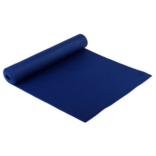 фото Коврик для йоги 173 x 61 x 0.5 см, цвет тёмно-синий sangh
