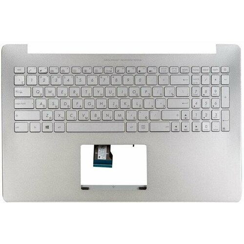 Клавиатура для ноутбука Asus N501JW с топкейсом без крепления под HDD 90NB0871-R32RU0 4807₽