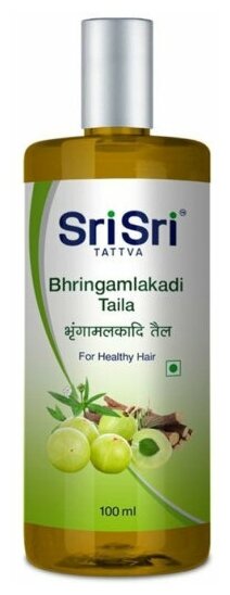 Масло для волос Sri Sri Tattva Бхрингамлакади/ Bhringamalakadi Taila (Oil) - 100ml