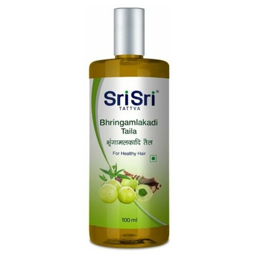 Масло для волос Sri Sri Tattva Бхрингамлакади/ Bhringamalakadi Taila (Oil) - 100ml