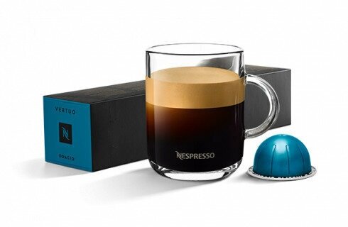 Кофе в капсулах Nespresso бленд Odacio для кофемашин Vertuo 10 капсул - фотография № 1
