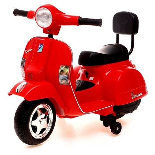 Электромотоцикл VESPA PX, цвет красный