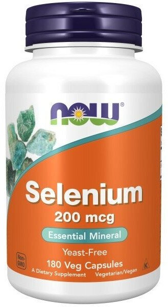 Now foods Selenium 200 мкг 180 vcaps