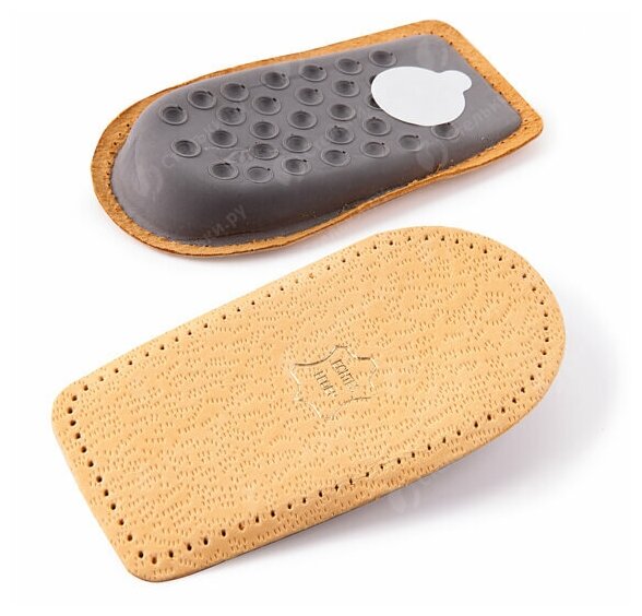 Подпяточник CORBBY HEEL ORTO, 2 см, из натуральной кожи и латекса. (Мужской) — фото 1