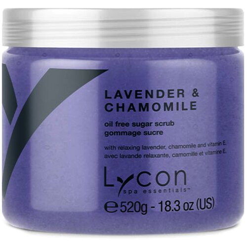 Lycon Сахарный скраб для тела Lavender & Chamomile 520 г скраб для тела яблоко и клюква 520 г lycon
