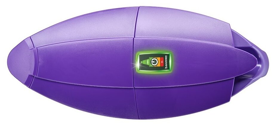 Фильтр-кувшин для очистки воды барьер Смарт c электронным индикатором замены кассеты Опти-Лайт, 3,3 л, цвет фиолетовый - фотография № 3