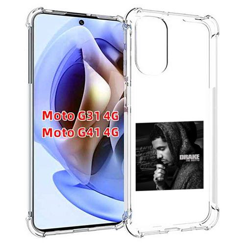 Чехол MyPads Drake - The Motto для Motorola Moto G31 4G / G41 4G задняя-панель-накладка-бампер чехол mypads eminem the slim shady lp для motorola moto g31 4g g41 4g задняя панель накладка бампер