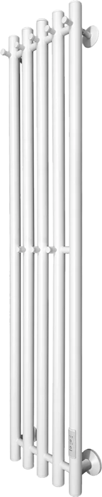 Полотенцесушитель электрический Маргроид Inaro 120х24 R, с крючками, белый матовый - фото №9