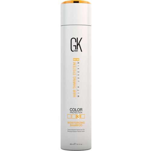 Global Keratin Увлажняющий шампунь с защитой цвета Moisturizing Shampoo Color Protection, 300 мл gkhair кондиционер для волос shield juvexin color protection 650 мл