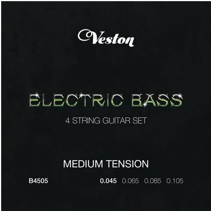 Струны для бас-гитары VESTON B 4505 - (45-65-85-105)