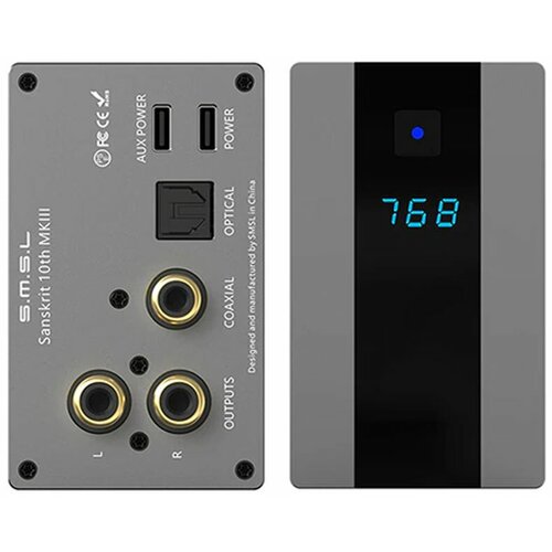 SMSL Sanskrit 10th MKIII grey цифро-аналоговый преобразователь 16440₽