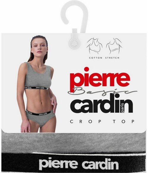 Бюстгальтер  Pierre Cardin, размер 3-M, серый