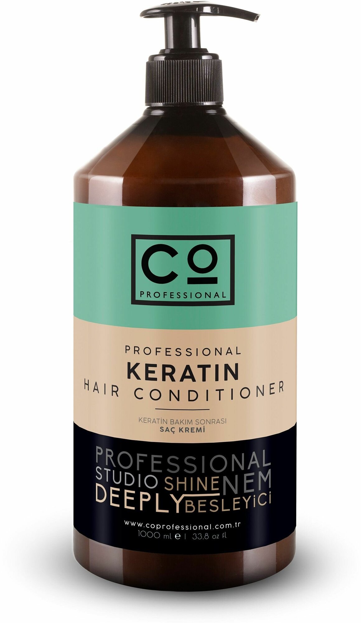 Кондиционер для волос после кератинового ухода CO PROFESSIONAL After Keratin Hair Conditioner, 1000 мл