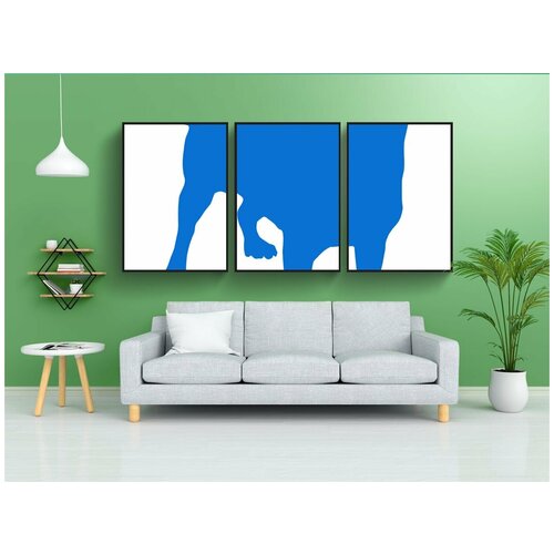 фото Набор модулных постеров для интерьера "собака, домашний питомец, животное" 60x90 см. в тубусе, без рамки lotsprints