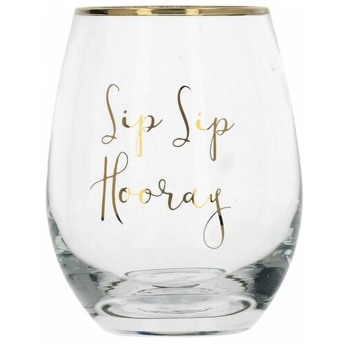 Стакан для вина Creative Tops Ava  & I Sip Sip Horray 0.59 л.