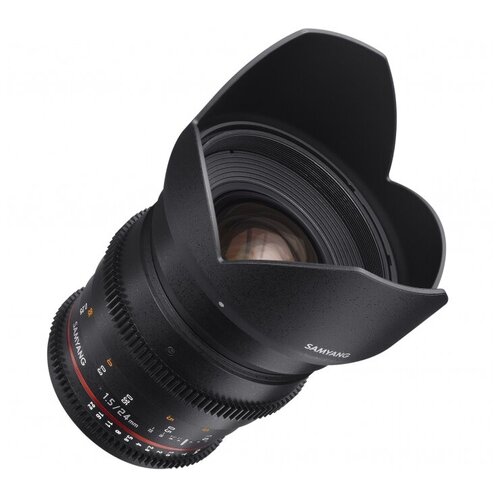 Объектив Samyang MF 24mm T15 ED AS UMC VDSLR MFT II черный 4685000₽
