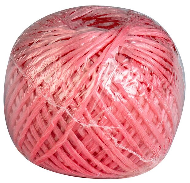 фото Шпагат полипропиленовый (крученый), 1000 текс, 50м цветной