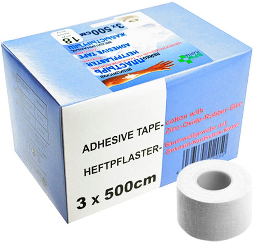 Лейкопластырь медиц. фиксирующий на тканевой основе SFM-Plaster 3смx5м SFM Hospital Products - фото №4