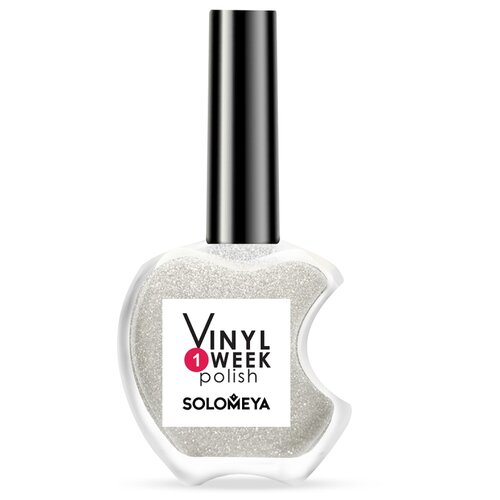 Solomeya Лак для ногтей One Week Vinyl Polish, 13 мл, Snowstorm №9