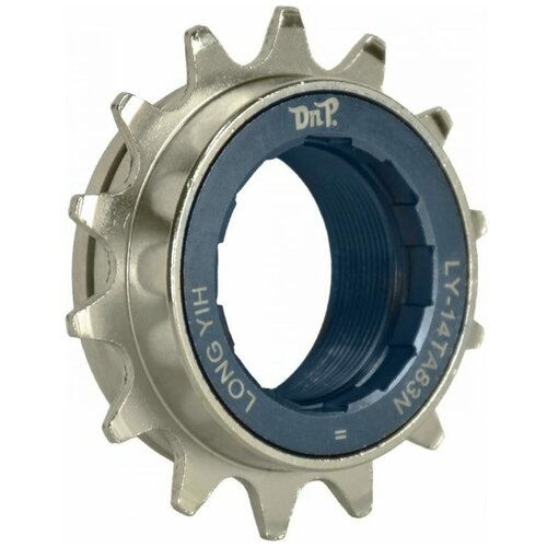 трещотка ly 1016a 16t Трещотка BMX DNP LY-14TA83N,1/2*3/32 14T ,резьба M30*1,Cro-Mo,30кликов,8-шлицев,никелированная