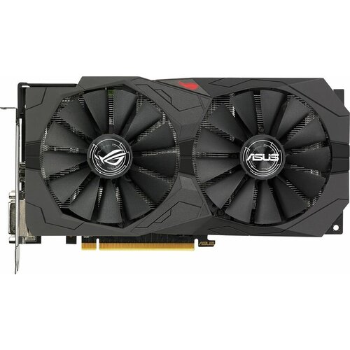 Видеокарта Asus PCI-E ROG-STRIX-RX560-4G-V2-GAMING AMD RX560 4096Mb 128 GDDR5 1199/6000 DVIx1/HDMIx1