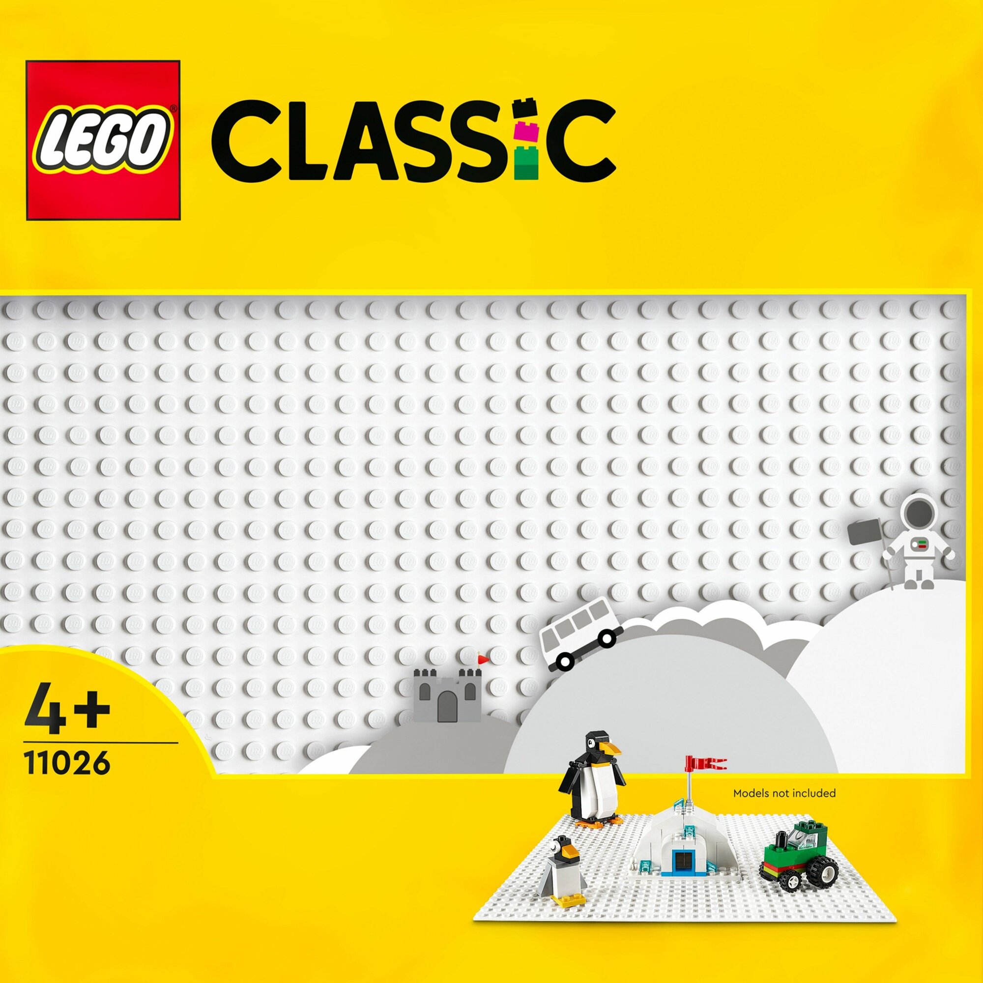 Конструктор LEGO Classic 11026 "Белая базовая пластина" - фото №14