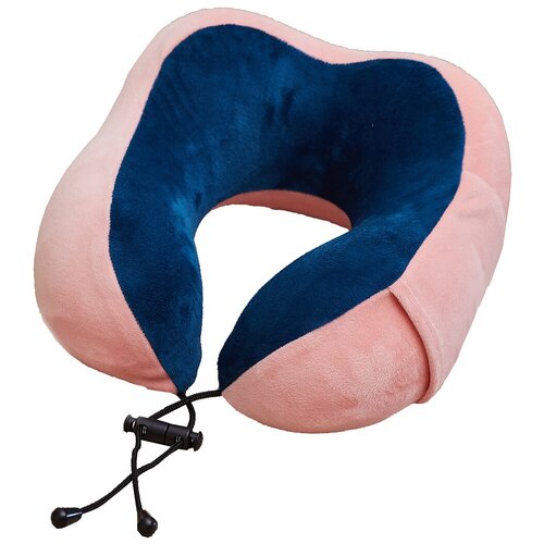 фото Анатомическая подушка comfort expert 28*26*13 на шею (сине-розовая) comfortexpert