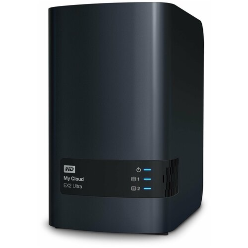 Сетевое хранилище Western Digital My Cloud EX2 Ultra 8 TB черный