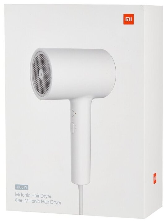 Фен Xiaomi Mijia Negative lon Portable Hair Dryer H100, белый - фотография № 5