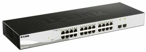 Коммутатор управляемый D-link DGS-1210-26/FL1A 24x10/100/1000Base-T, 2x1000Base-X SFP, L2