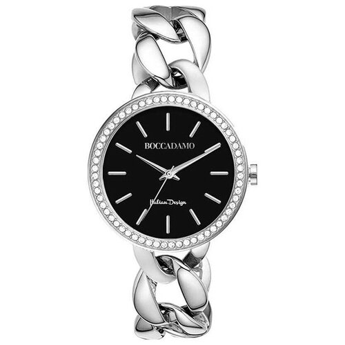 фото Часы ladyb silver black boccadamo